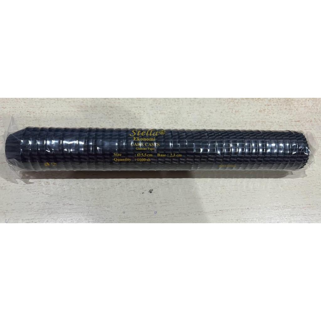 Cup Kertas Nastar Stella 5,5 Inch Hitam Glossy