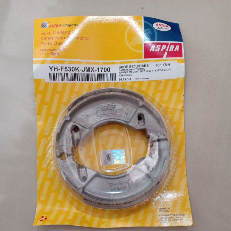 Kampas Rem Belakang Tromol Yamaha Jupiter MX Mio J/M3 ori ASPIRA