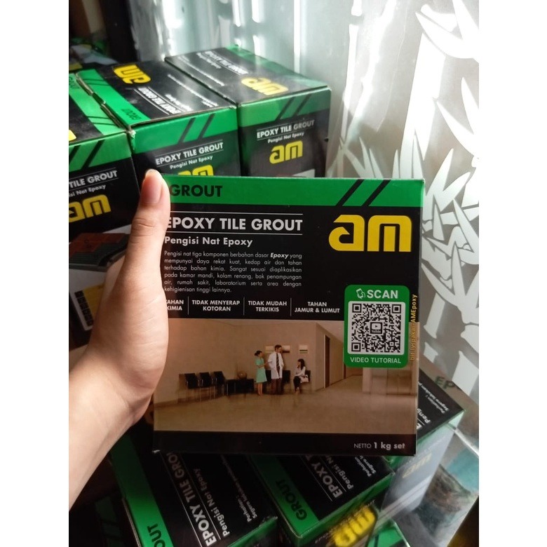 AM 55 GRANITE - Pengisi Nat Epoxy Tile Grout