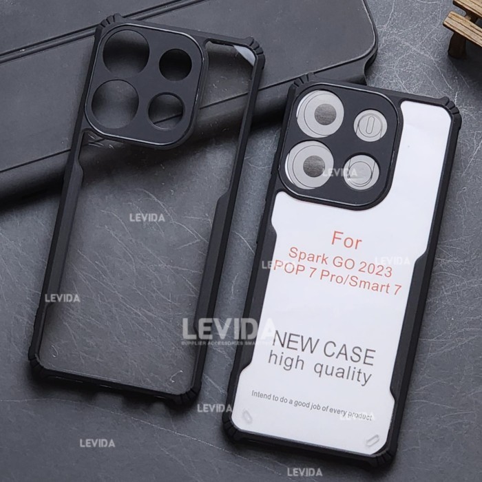 INFINIX SMART 7 INFINIX S5 INFINIX S5 LITE INFINIX ZERO 8 CASE ARMOR FUSION SHOCKPROOF TRANSPARENT C