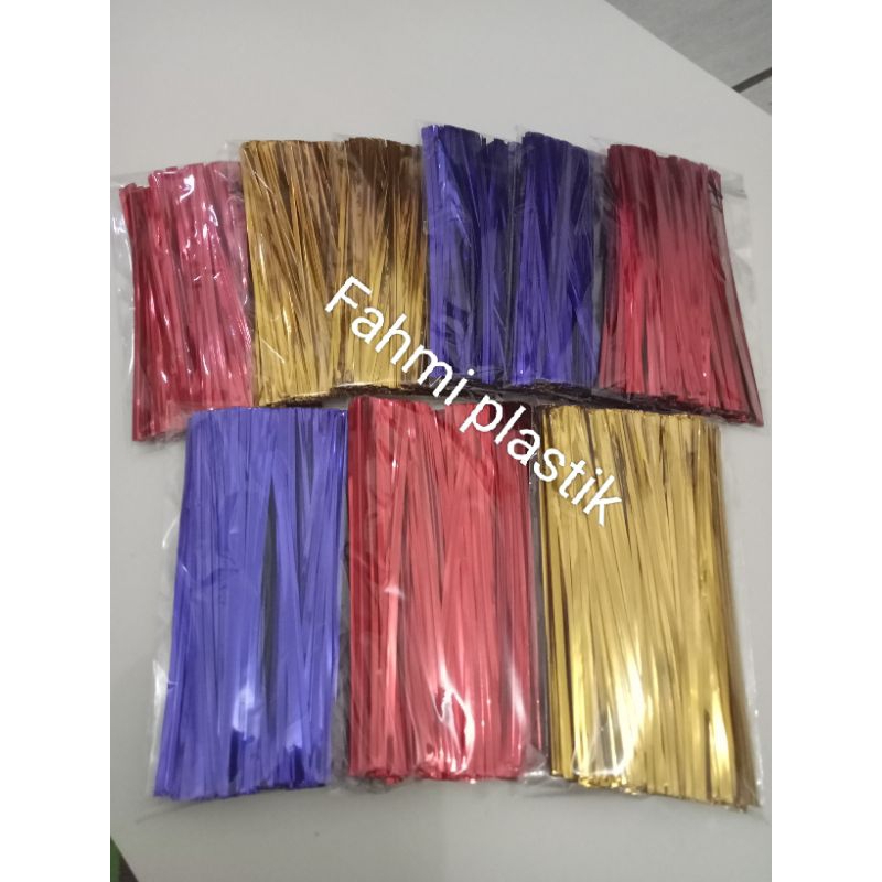 kawat souvenir.panjang10cm,/twist tie