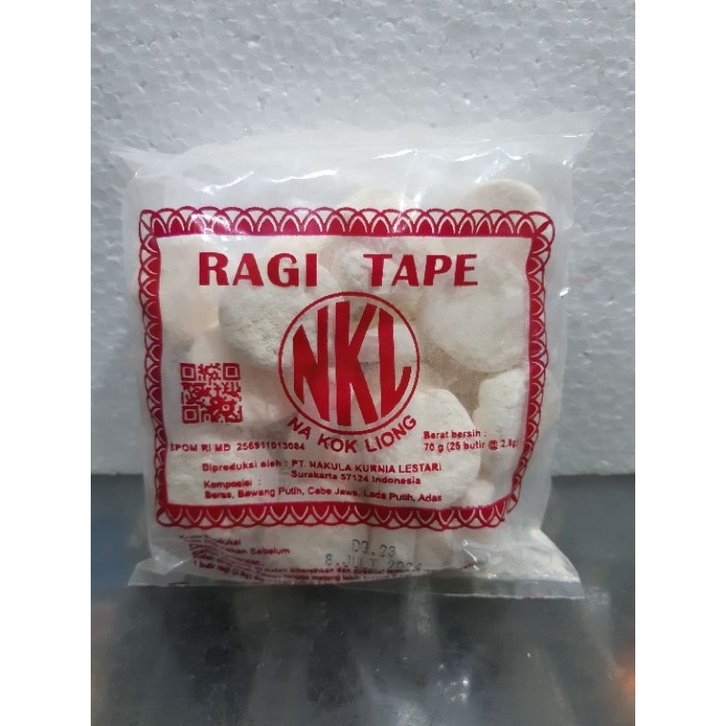 

Ragi tape NKL NA KOK LIONG 70g