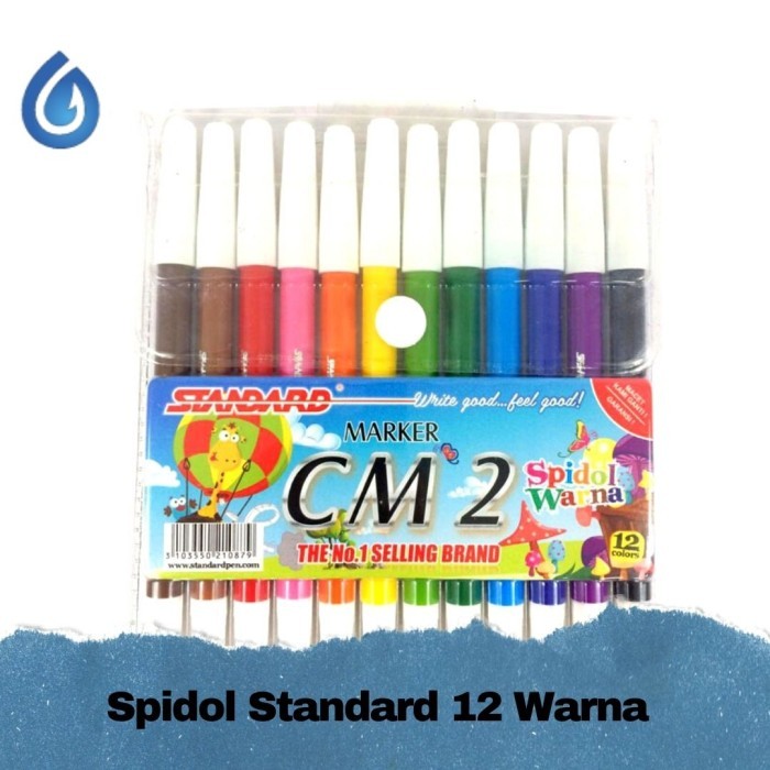 

Spidol Standard 12 Warna
