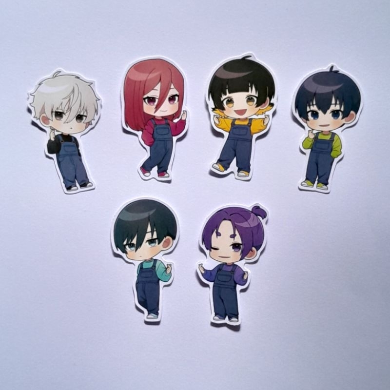 

[ST-PA-32] Sticker Set Anime Blue Lock Chibi Stiker Anime Blue Lock