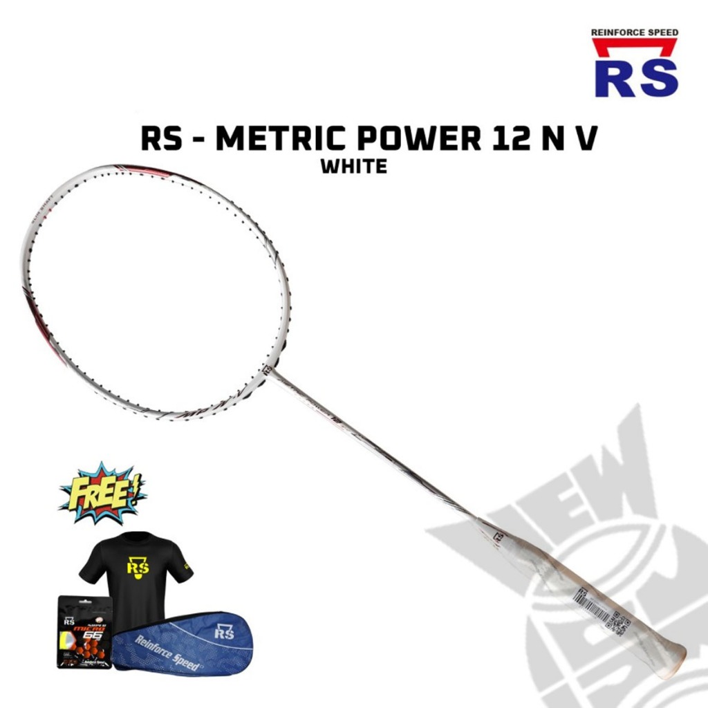 Raket Badminton Reinforce Speed RS Metric Power 12 N V