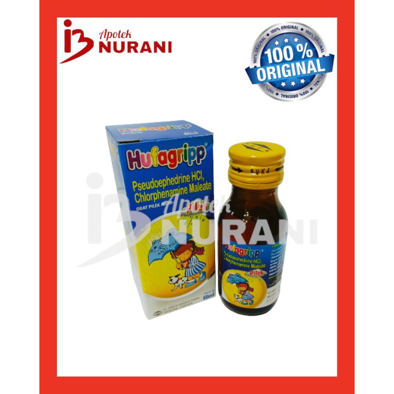 HUFAGRIP PILEK SIRUP OBAT UNTUK MENGATASI PILEK ANAK