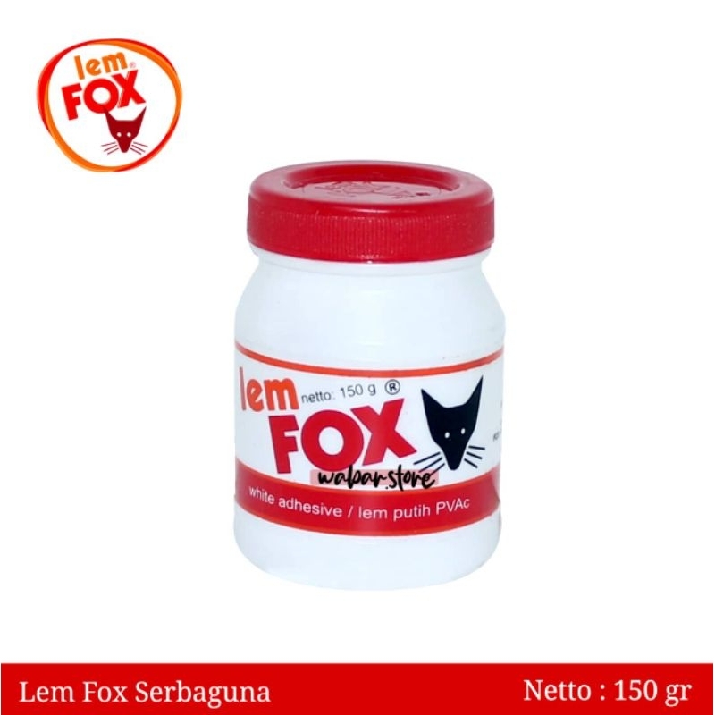 

Fox Lem Putih Serbaguna 150 gr