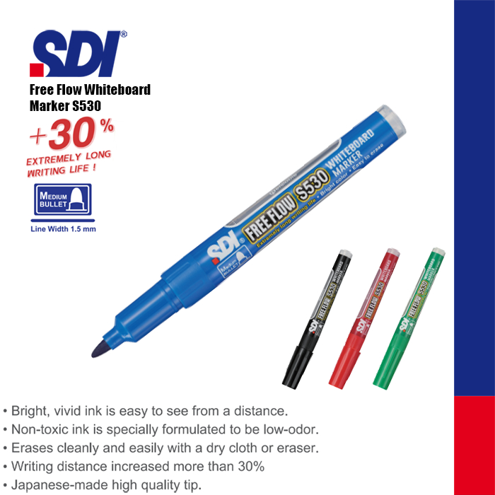

Spidol Papan Tulis / Whiteboard Marker SDI S530