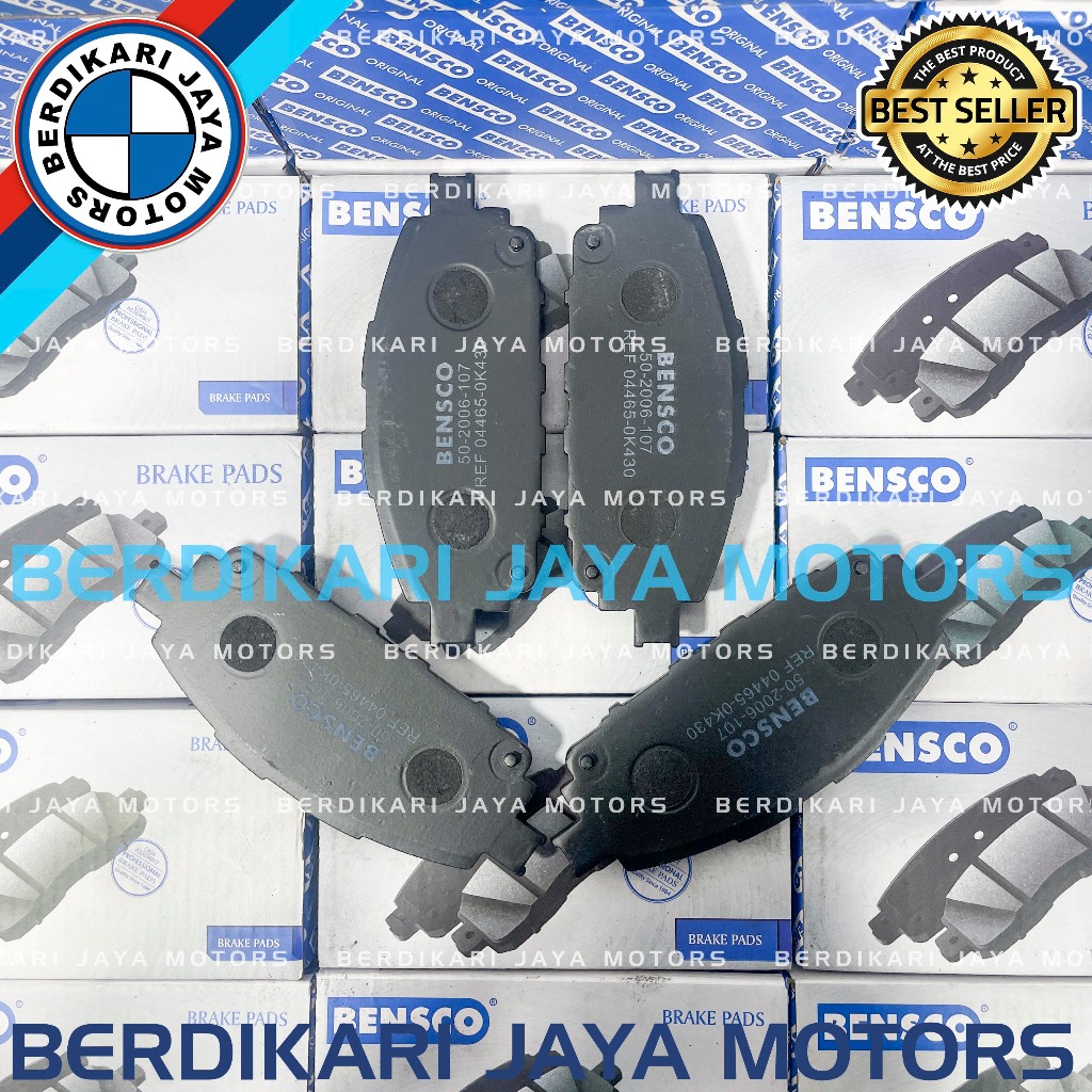 BRAKE PAD KAMPAS KANVAS REM DEPAN INNOVA REBORN RIBON RIBORN AN140 AN 140 AN-140 2016 2017 2018 2019