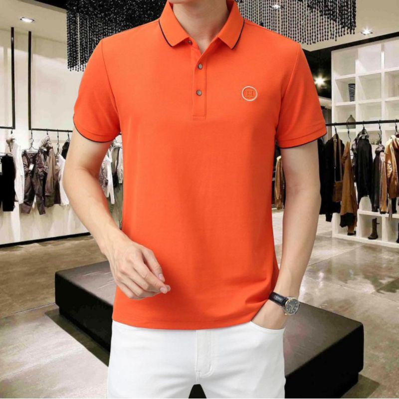 BAJU KAOS POLO PRIA BRANDED HERME$$ MIRROR