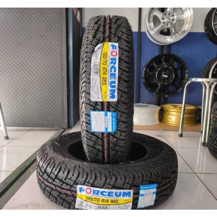 ban mobil ring 14 ukuran 185/70/r14 merk Forceum ban mobil A/T tubeless Agya,ayla,ignis,brio,calya,s