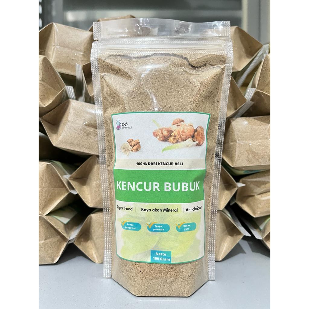 

Kencur Bubuk 100% Bahan Murni Premium, Food Grade Kemasan 100 gr