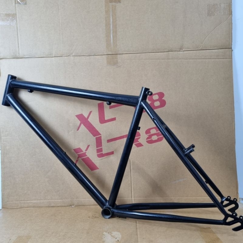 frame rangka sepeda mtb 26 federal miami monza monanza fork standar 25.4 besi hitam