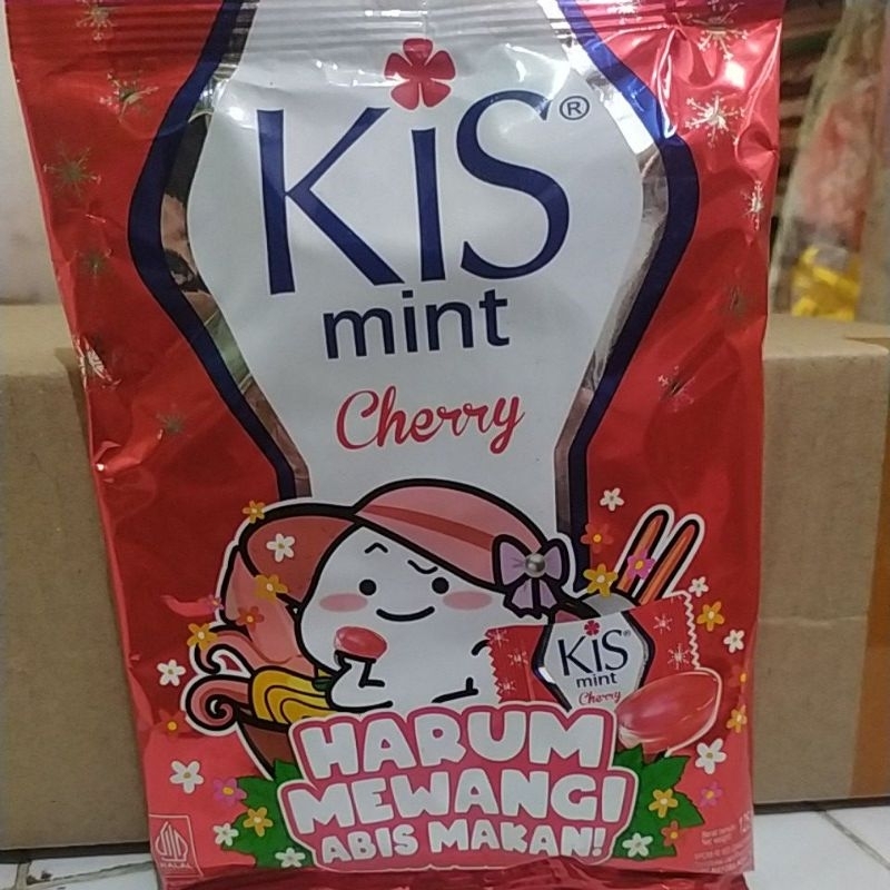 

permen KIS mint cherry barley mint 1pack 125g