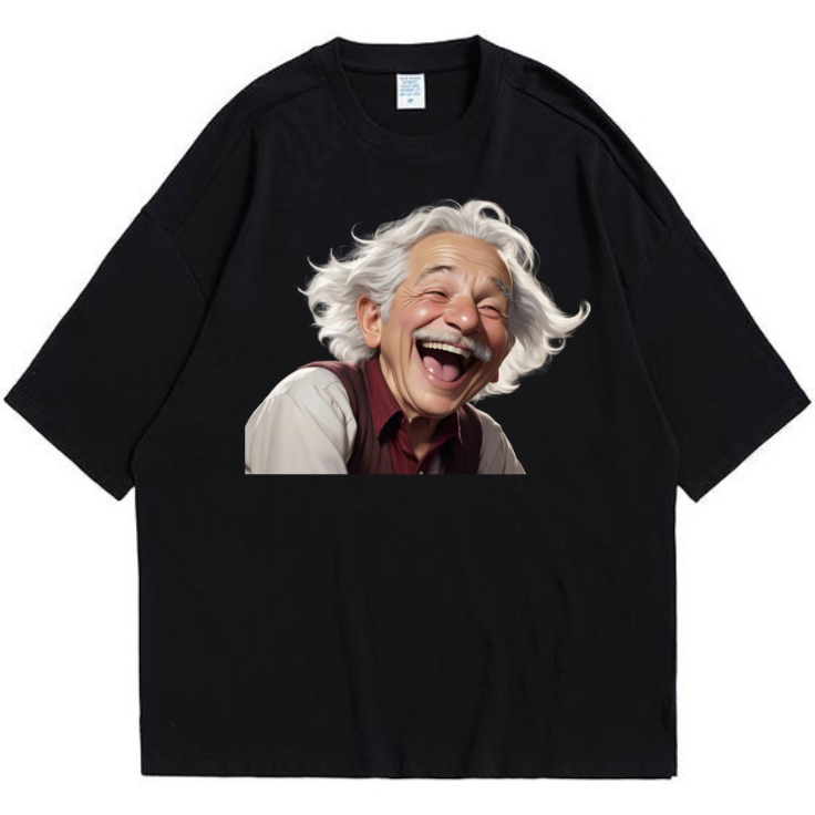 EINSTEIN Kaos Baju t-shirt OVERSIZE Old Money Derana PREMIUM