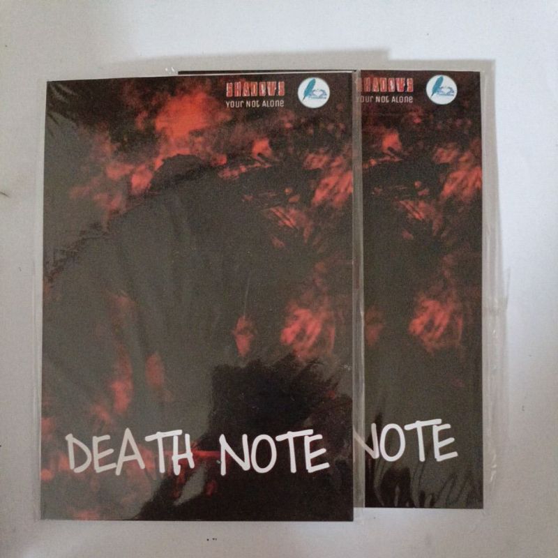 

Buku Catatan Shadows Your Not Alone : Death Note Ukuran a6 (penadiksi)