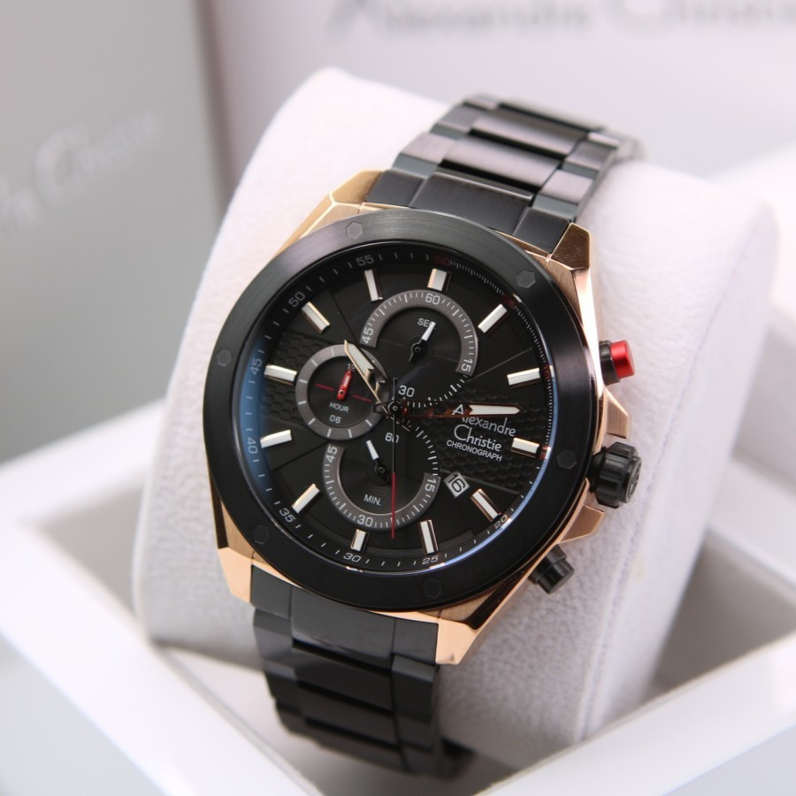 Jam tangan pria alexandre christie ac 6674 ac6674 original