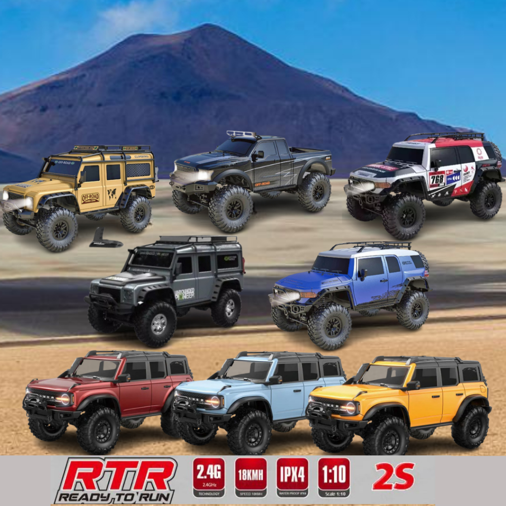 RC Car HB ZP1002 ZP1005 ZP1007 ZP1009 1/10 4WD Adventure Off-Road RTR
