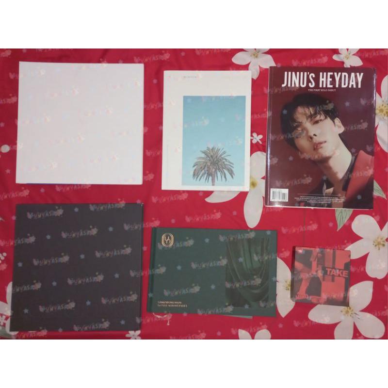 ALBUM WINNER JINU MINO SEUNGYOON FULLSET UNSEALED