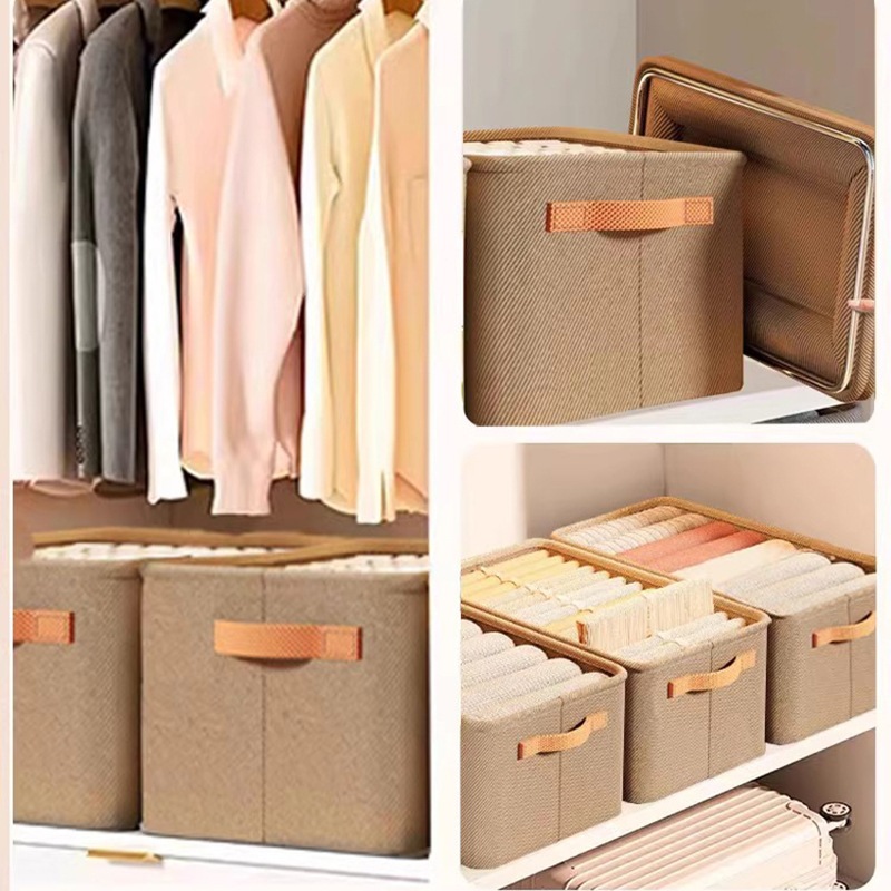 keranjang baju lipat - keranjang lipat multi fungsi - Storage Box Kotak Penyimpanan Baju Keranjang P