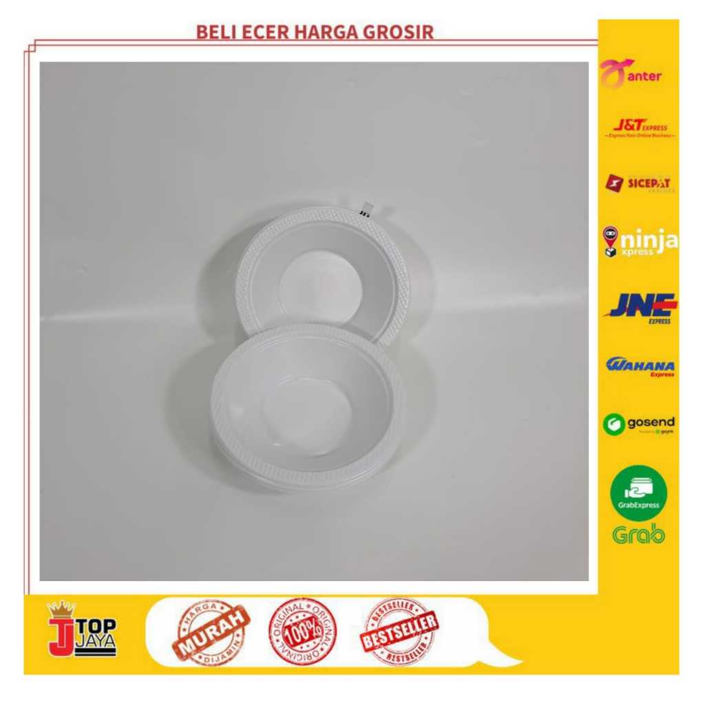 Mangkok Plastik M6 / Mangkok Plastik Besar M6 / Mangkok Makan