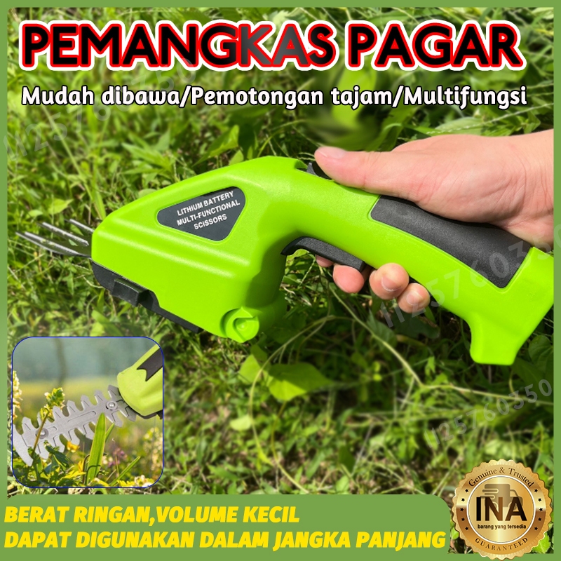 Pemotong rumput portable/Gunting Tanaman/Pemangkas pagar/ gunting pagar tanaman Mesin Pemangkas Tana