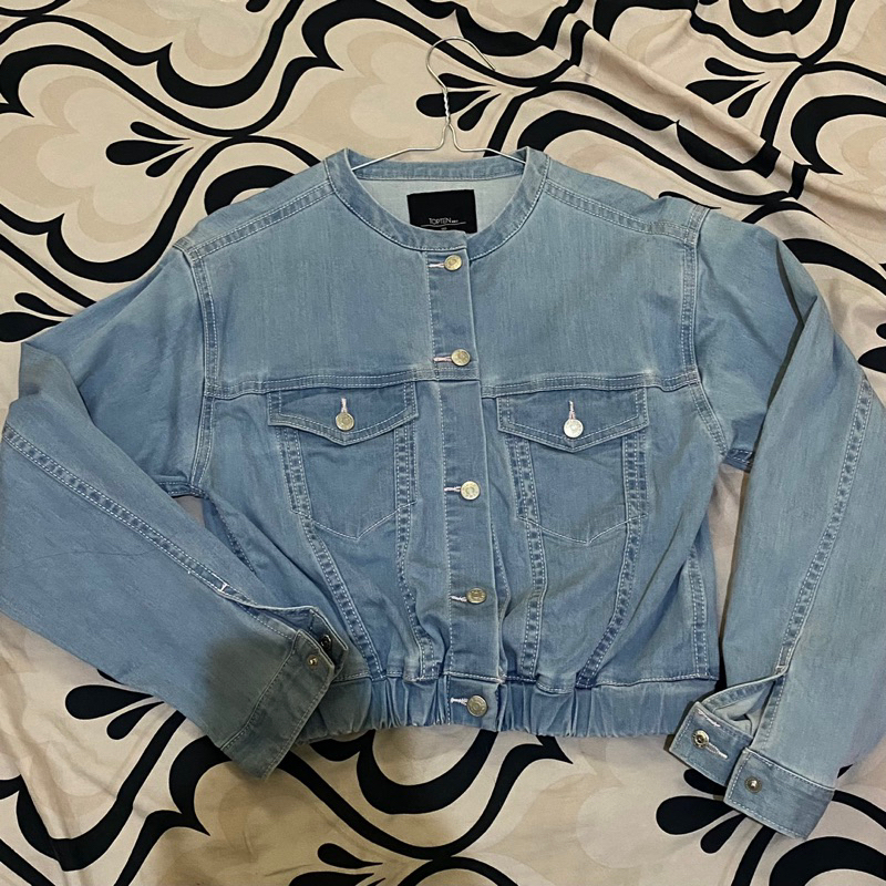 topten  crop jacket jeans