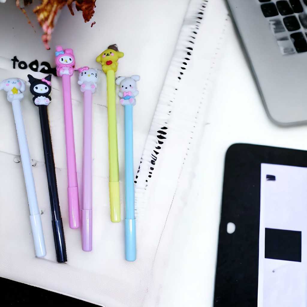 

PULPEN GEL KARAKTER SANRIO TERMURAH / BOLPOIN GEL PREMIUM Pena Tinta Warna Hitam Pena Tinta Lucu / BOLPEN KUROMI SANRIO STRAWBERRY BEAR SERIES