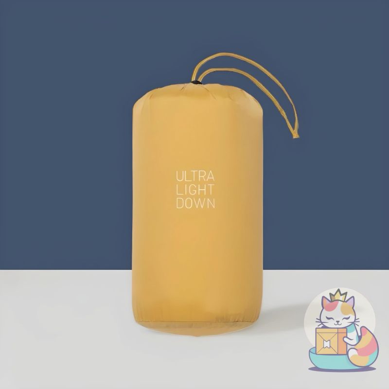 UNIQLO Stuff Sack Ultralight Down | Pouch sarung Jaket Bulu Angsa | Kantong Penyimpanan Pakaian