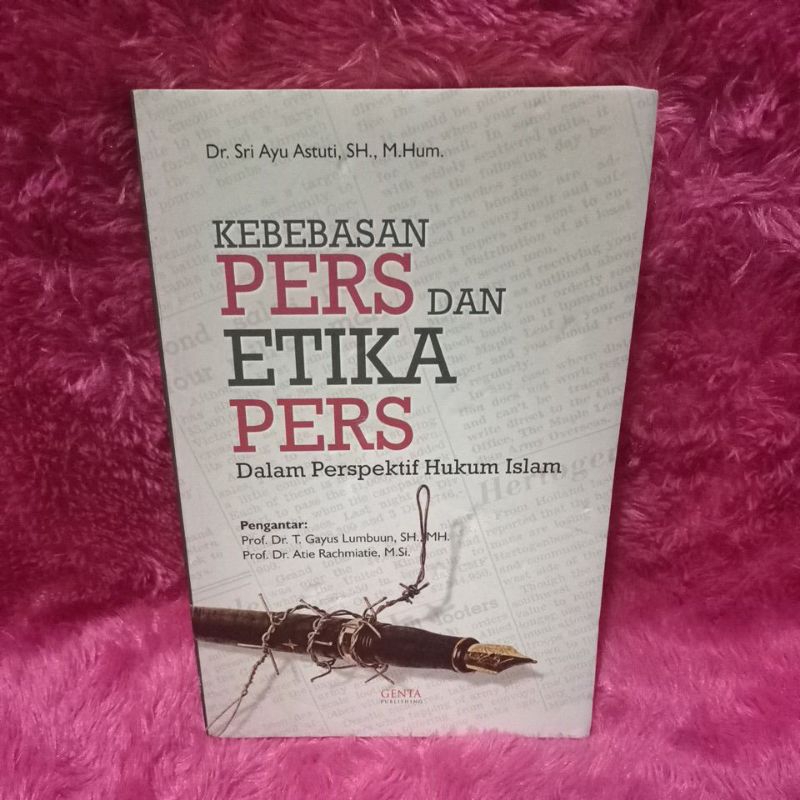 buku kebebasan pers dan etika pers