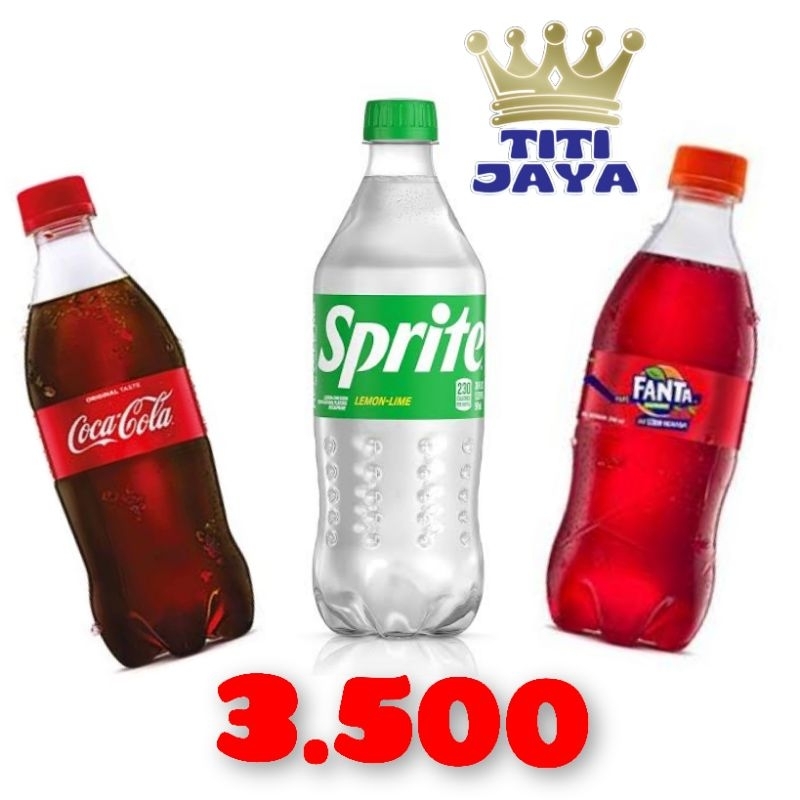 COCA COLA FANTA SPRITE 250ML MINUMAN BOTOL MINI KECIL SOFT DRINK JAJAN SNACK ANAK
