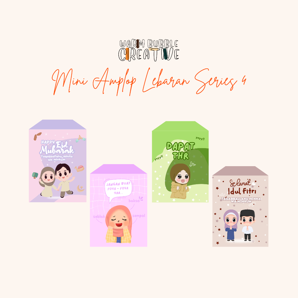 

Mini Amplop Lebaran Idul Fitri Premium Series 4, Amplop Lebaran Aesthetic, Amplop Ramadhan, Amplop Idul Fitri