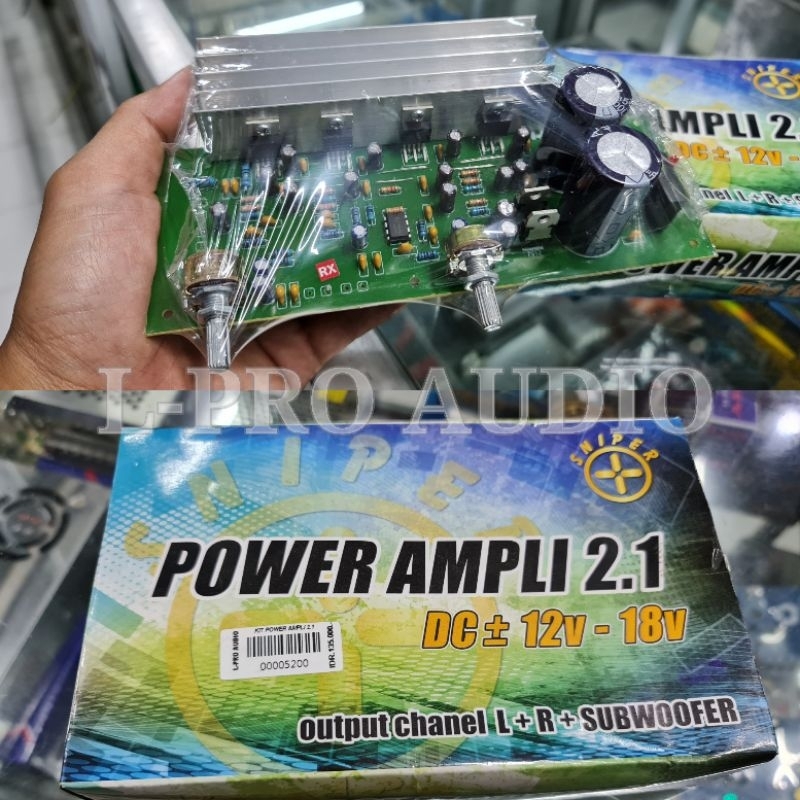 Kit driver power amplifier  2.1