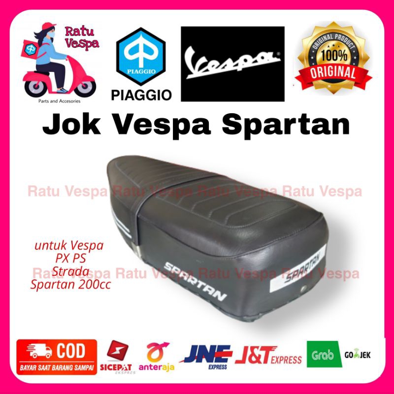 Jok Vespa Spartan 200cc PX PS kualitas Bagus Rangka Per