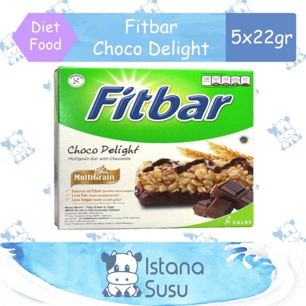 

KODE K36A Fitbar Cemilan Instant Untuk Diet 1 Box Isi 5 Pcs 2 gr