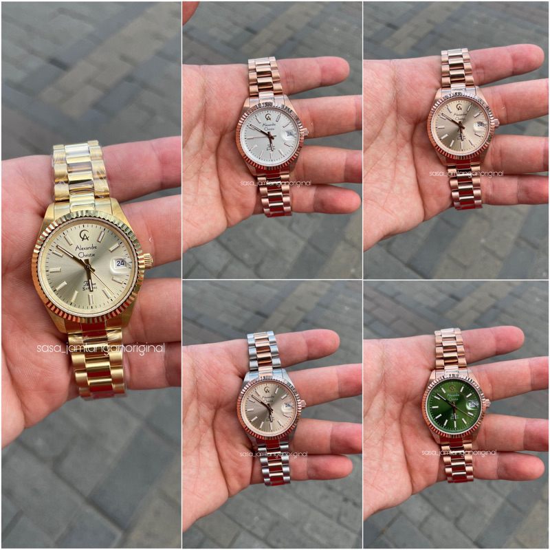 Jam Tangan Alexandre Christie Ac 5016 Original Wanita