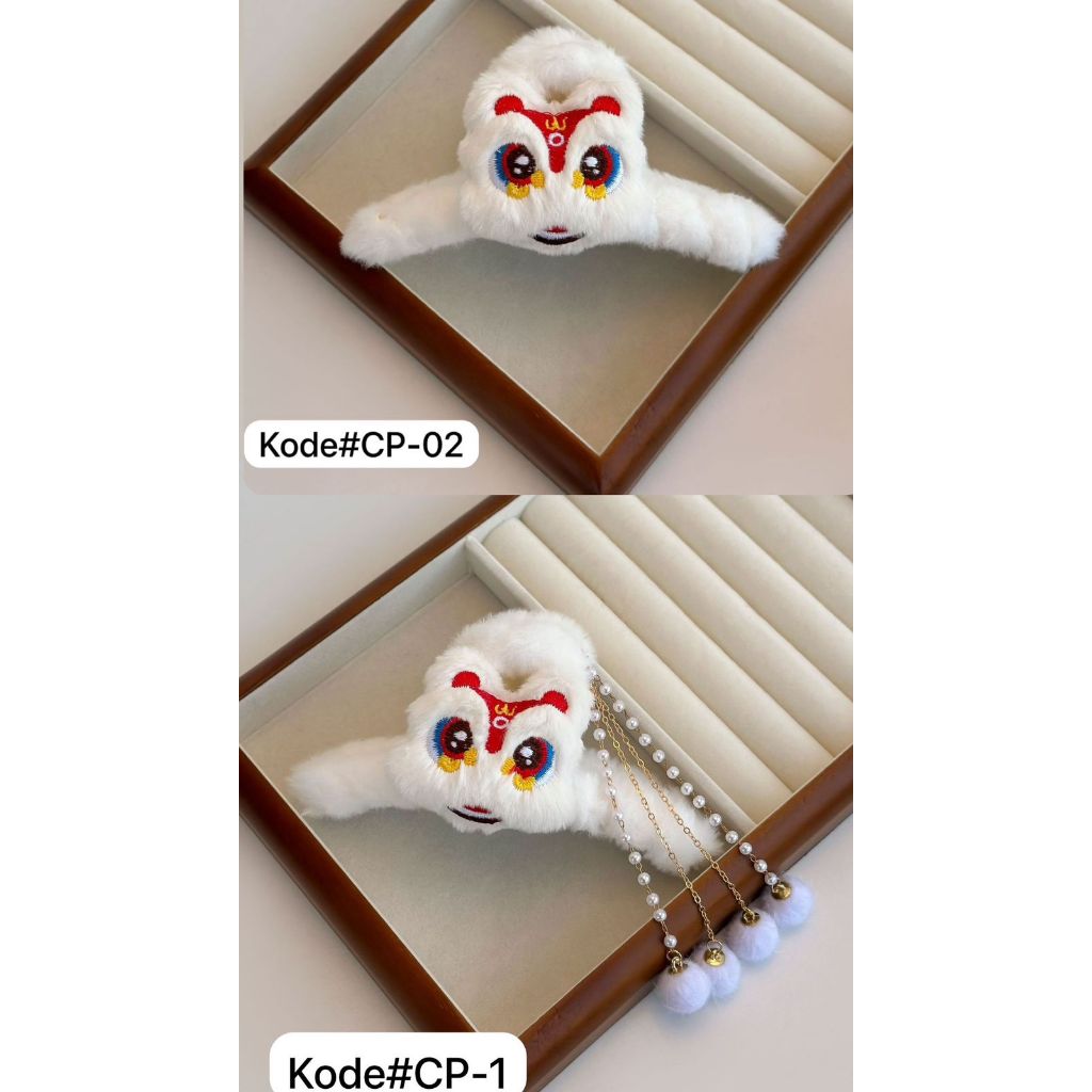 Jepit Imlek / Jepit Rambut Imlek / Bando Imlek Sincia CNY / Jepit Sincia Anak / Jepitan Imlek