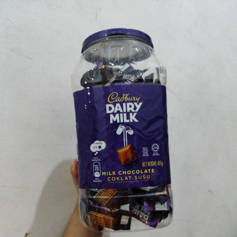 

Cadbury neaps jar coklat mini cokelat toples isi 90 pcs