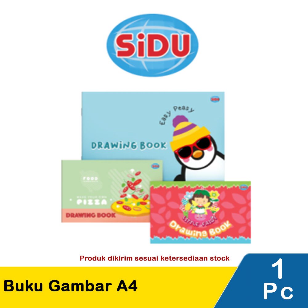 

Buku Gambar/Drawing Book Sinar Dunia/Sidu A4 (21x29,7 cm) 10 Lembar