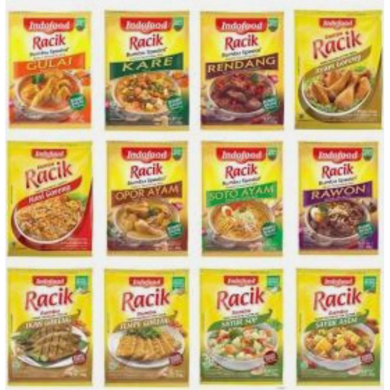 

Bumbu racik serbaguna (per saset)