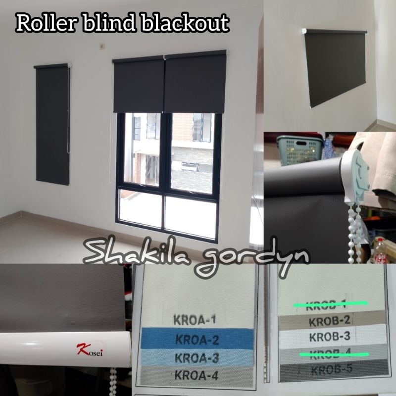 Roller blind blackout KOSEI