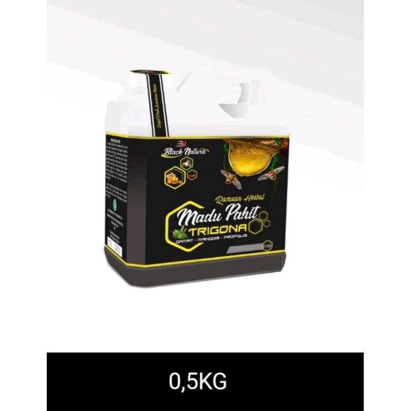 

madu hitam pahit trigona 500 gr