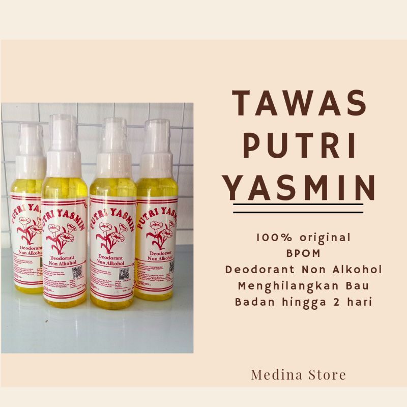 Tawas cair putri yasmin original || Deodorant putri yasmin