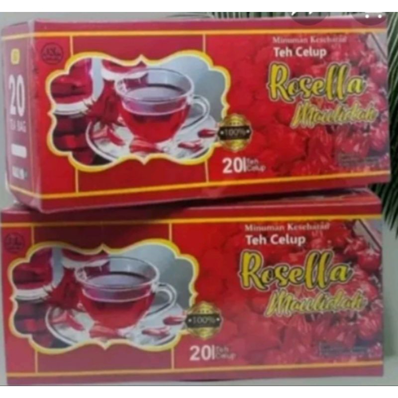 

Teh celup rosela isi 20 kantong celup