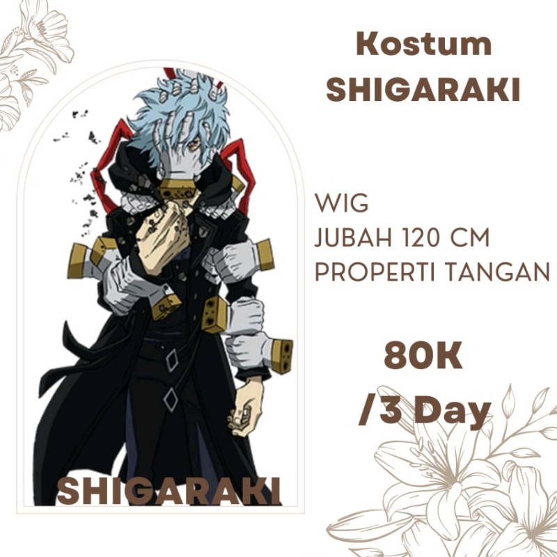 [RENTAL] Kostum Shigaraki