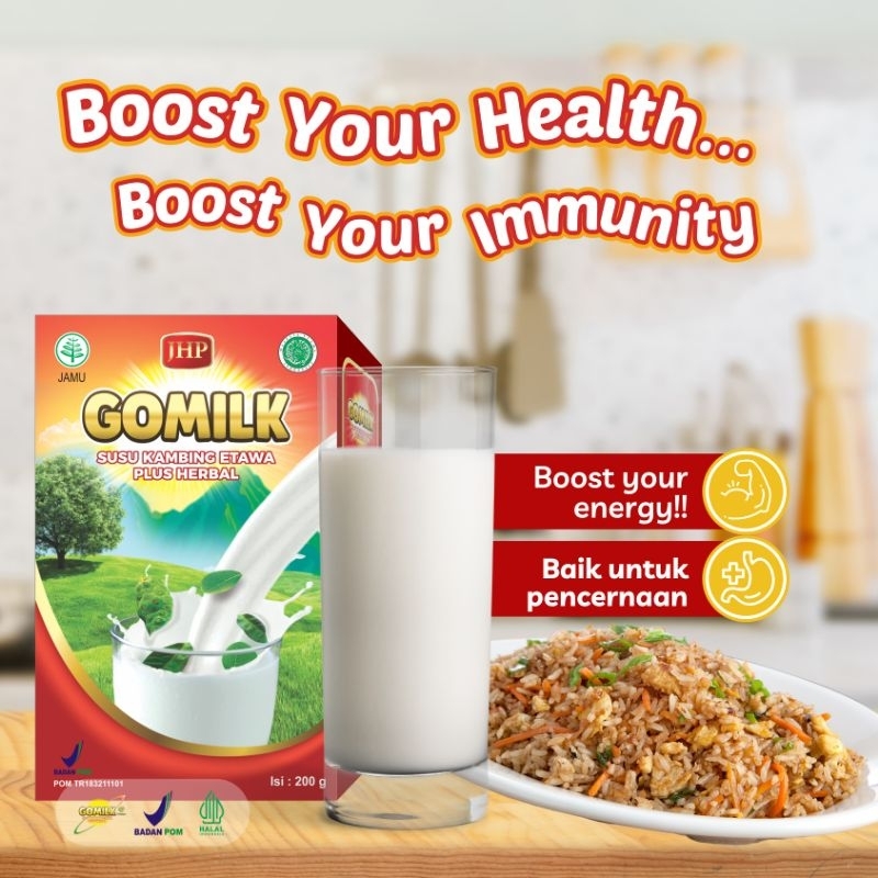 

GOMILK SUSU KAMBING ETAWA PLUS HERBAL|SUSU SEHAT