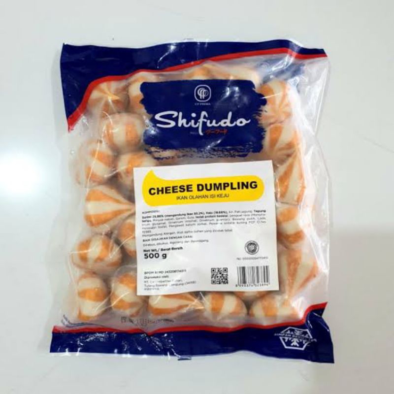 

Shifudo Dumpling Cheese 500 gr (Frozen Food)