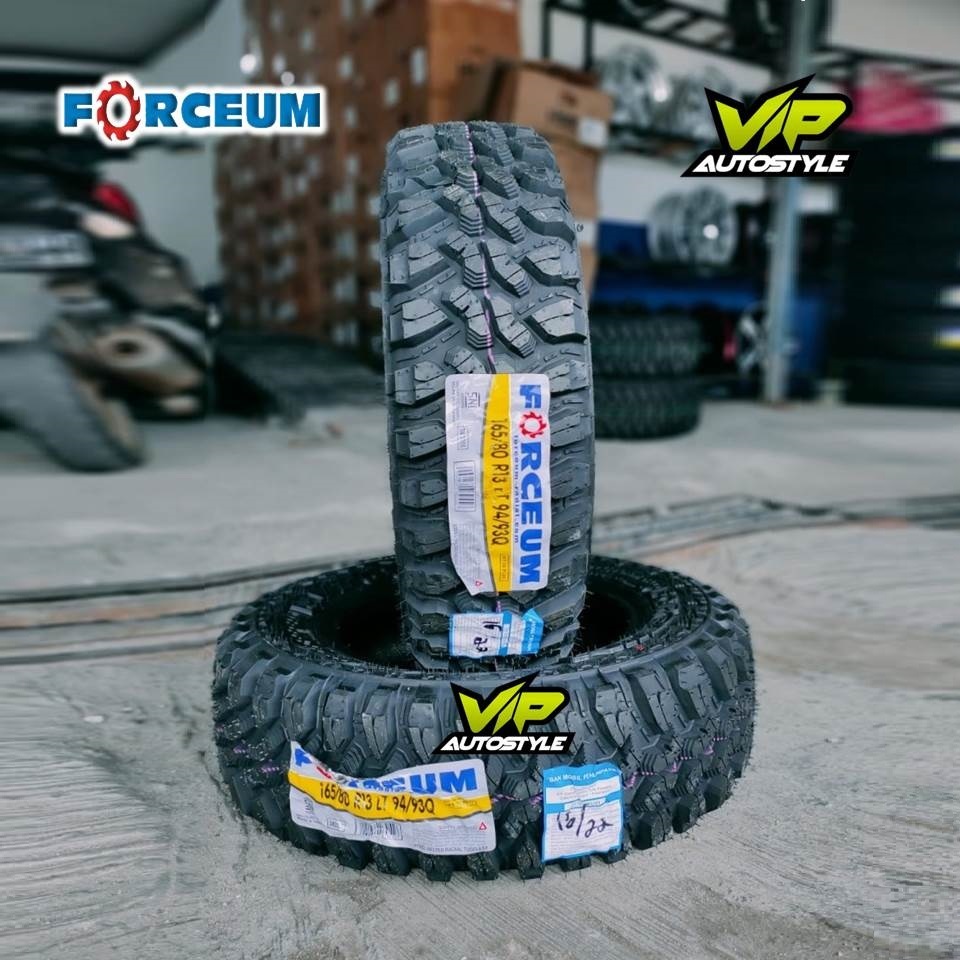 Ban mobil ring 13 ban kasar 165 80 R13 merek forceum MT buat grand max dll
