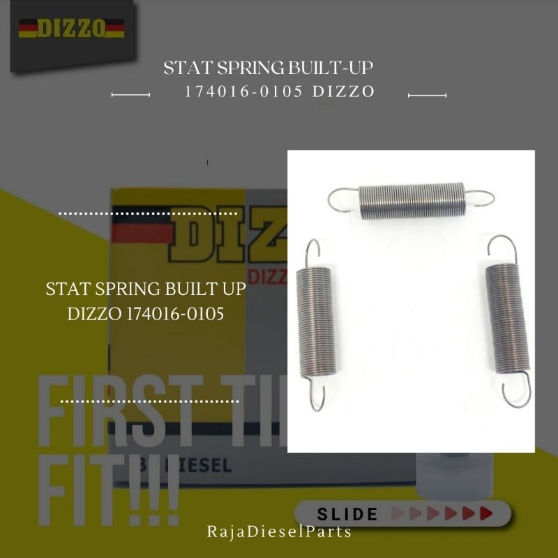 (25Pcs ) STAT SPRING RACK BOSPOM SPRING PUMP BUILT-UP 174016-0105 DIZZO PART MOBIL