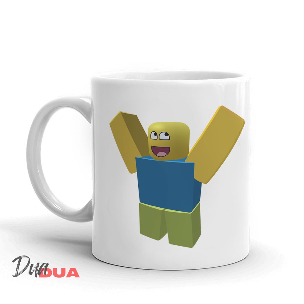 Mug Roblox Happy Noob